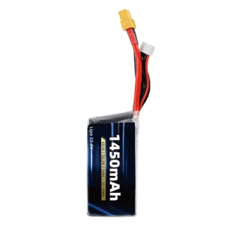 HGLRC 22.2V 1450mAh 160C 6S LIPO Battery XT60 for Talons and Rekon5 Lite FPV Racing Drones