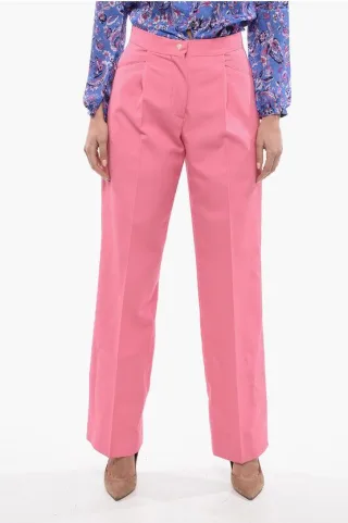 Plisseehose MIAMI Wide-Fit in Pink