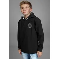 Bruno Banani Kapuzenshirt Shirt mit RÜCKENPRINT für Jungen Für TEENS. Cooles Logoshirt
