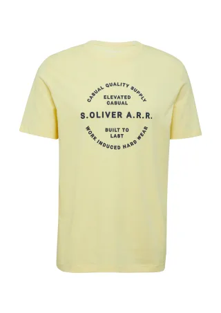 s.Oliver - T-Shirt gelb - Gr. - L