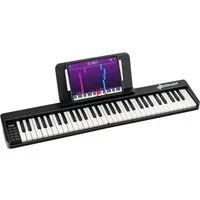 COSTWAY Home-Keyboard 61 Tasten Digitalpiano, mit 128 Töne & Rhythmen