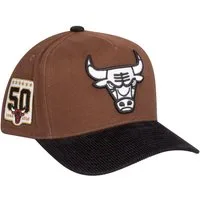 Mitchell & Ness Snapback Cap Stretch BLK Chicago Bulls
