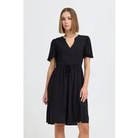 OXMO Minikleid OXNilla Leichtes Minikleid mit kurzen Ärmeln