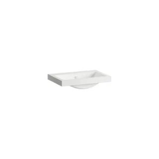 Laufen CLASSICS Waschtisch-Schale H512CL30001041 585x405x135 mm, mit Armaturenbank, mit einem Hahnloch, mit Überlauf, weiß