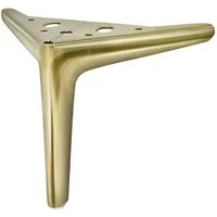 Prima-Online Möbelkufe Möbelfuß 4x Möbelfüße Metall möbelbeine Schrank Sofa Couch Messing