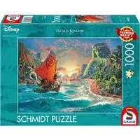 Schmidt Spiele Puzzle Disney, Vaiana Moana von Thomas Kinkade, 1000 Puzzleteile