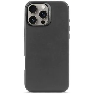 Decoded Leather Backcover iPhone 16 Pro Max Black