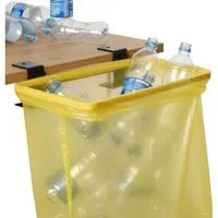 DanDiBo Flaschenhalter Pfandflaschen Sammelbehälter Müllsackhalter Behälter Flaschensammler