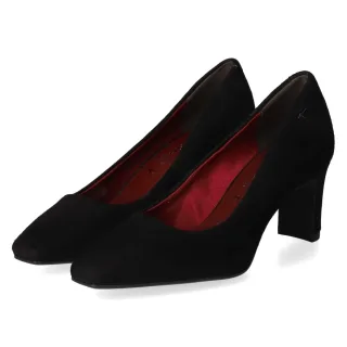 Tamaris Pumps - Gr. 36 - Schwarz - Rauleder