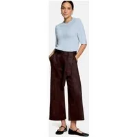 Zero Stoffhose Damen mit Bindegürtel Bindegürtel