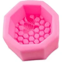 wisefood Silikonform Silikonform Biene - pink 8x7x4cm - 1 Form, (1-tlg)