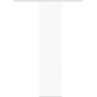 Vision S Schiebegardine 84401 Schiebegardine ROM halbtransparent, Bambus-Optik 260x60 cm, weiß (1 St), Paneelwagen, halbtransparent, 100% Polyester