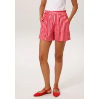 Aniston CASUAL Shorts im trendfarbenen Streifen-Dessin
