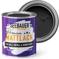 SEEBAUER diy Holzlack Mattlack, Hybrid-Lack für Holz, Metall, Kunststoff - Möbelfarbe ohne Schleifen