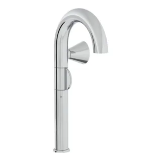 VitrA Liquid Waschtisch-Einhebelmischer A42791 Ausladung 175mm, Einlochmontage, ohne Ablaufgarnitur, Griff rechts, chrom