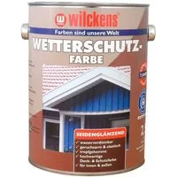 Wilckens Farben Wetterschutzfarbe 2,5 Liter Laubgrün RAL 6002