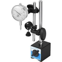 BlingBin Bremsscheiben-Richtwerkzeug Magnet-Messstativ mit flexibel einstellbarem Arm,Magnetfuß und Messuhr, für Werkstatt und Maschineneinrichtung