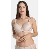 Sassa Schalen-BH Beautyful Classic filigrane Spitzenumrandung, graphisches Jaquard-Design