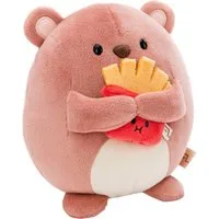 Nici Kuscheltier mymochi, Bär Nomo, 16 cm, mit Pommes, in Geschenkbox