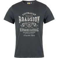 ROADSIGN australia T-Shirt Origin 85 (1, 1-tlg., 1) mit Frontprint im Australian Style, Rundhals, aus reiner Baumwolle