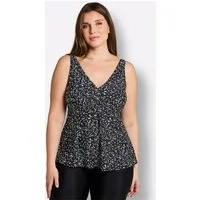 Sieh an! Tankini-Top Tankini-Oberteil