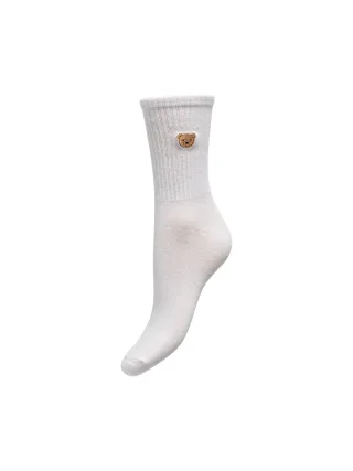 ONLY - ONLSOPHIA EMB. TENNIS SOCK ACC Cloud Dancer - Gr. - ONE SIZE