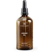 JUNGLÜCK Körperöl Arganöl - Kaltgepresst - 100% Bio & Natürlich, 1-tlg., Nährendes Öl für Gesicht, Haare und Körper