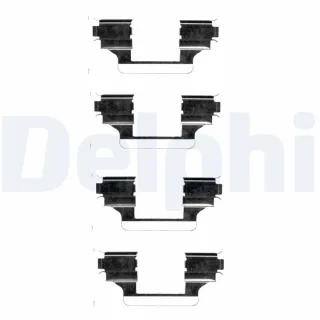 Delphi Zubeh?r f?r Bremsbel?ge vorne Citroen C5 C6 Peugeot 407 607