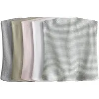 The Set Bandeautop 5er-Pack The Set Gerippte Bandeau-Tops (5-tlg)