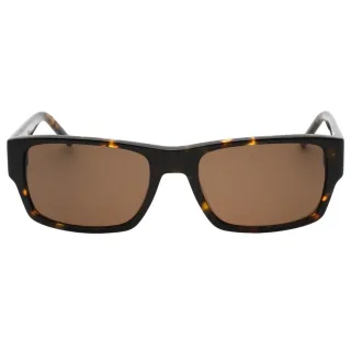 Tommy Hilfiger Havanna-Sonnenbrille mit braunen Gläsern