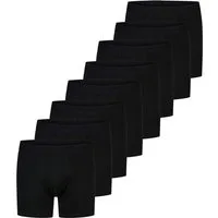 ONLY & SONS Boxershorts Herren Retroshorts ONSSCOTT 8 PACK Regular Fit (Vorteilspack, 1-St) Unterhosen mit Stretch