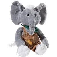 Heunec® Kuscheltier Latzhosen-Gang, Elefant Eddie Erdnuss