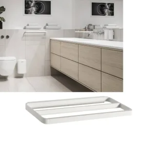 Zone Denmark RIM Handtuchhalter weiß 44x12,5cm zur Wandmontage für Badezimmer