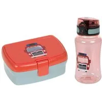 LÄSSIG Trinkflasche Lunch Set
