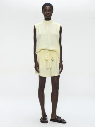Jane Lushka - Dolche Vitas WS tech jersey top yellow - Gr. - M