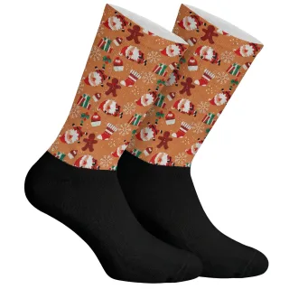 Lustige bedruckte lange Socken für Männer und Frauen