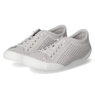 Andrea Conti Halbschuhe - Gr. 37 - Grau - Glattleder