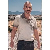 Hangowear Trachtenshirt Trachtenshirt Herren - ASKAN - greige