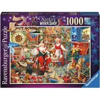 Ravensburger Puzzle Santa's Workshop - 1000 Teile Puzzle, 1000 Puzzleteile, Made in Europe