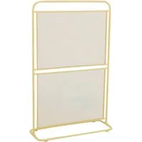 Garden Pleasure Schutzwand MWH Sichtschutz Divido gelb
