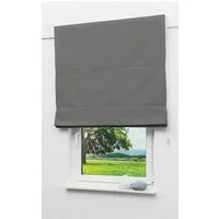 LYSEL® Raffrollo abdunkelnd Grau, HxB 170x80cm