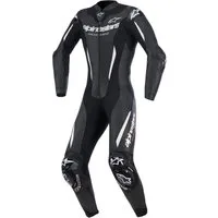 Alpinestars Motorradkombi Stella GP-R7 Damen 1-Teiler Motorrad Lederkombi Airbag vorbereitet,Ellenbogenprotektoren enthalten,mit Höcker,Kni