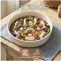 SNOEKIE Napf snoekie Porzellan Flacher Anti-Schling-Napf Hunde, Katzen 15×15×3.5cm