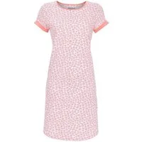 Ringella Nachthemd Ringella Damen Kurzarm Nachthemd Himbeereis 100% Baumwolle (1-tlg) bequem, leicht, formstabil, bunte Farben