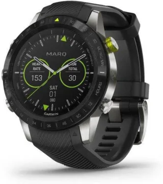 Garmin MARQ Athlete [inkl. Silikonarmband schwarz] 46mm Titangehäuse schwarz