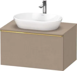 Duravit D-Neo Konsolenwaschtischunterbau wandhängend Leinen Matt 800x550x459 mm - DE4947034750000 DE4947034750000
