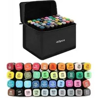 Youyijia Copic Marker 40 Farben Fine Art Marker Artist Zeichnen Doppelspitzen Set, (40-tlg)