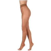 BANANALU Feinstrumpfhose zehenfreie weiche Strumpfhose Toeless transparent Open Toe 15 DEN (1 St)