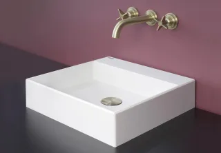 Neuesbad Serie 400 Unterputz Waschtischarmatur, inklusive Einbaukörper, Oberfläche: messing NB1DEBQT_M54D1