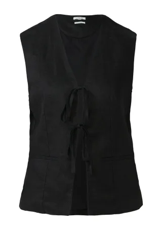s.Oliver - Indoor-Weste schwarz - Gr. - 38